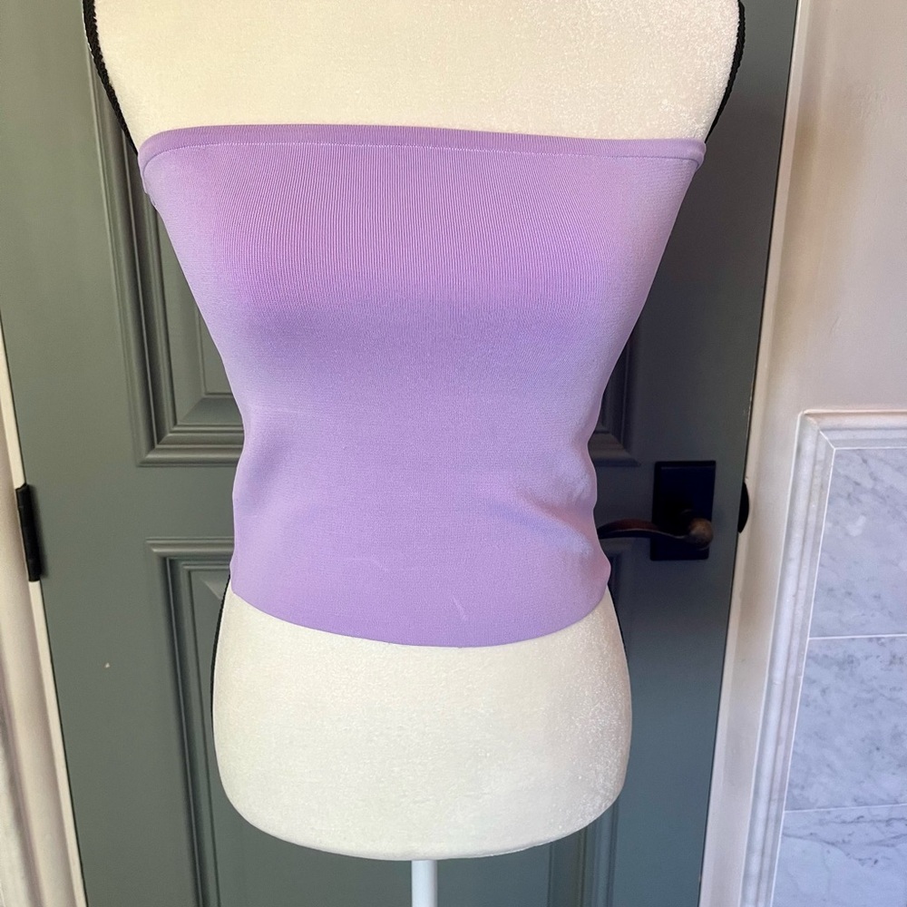 Alice + Olivia lavender tube top size Medium